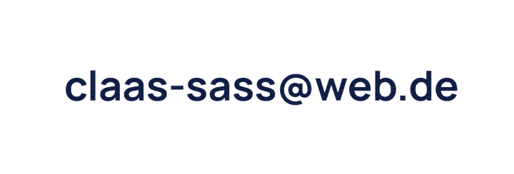 E-Mail-Adresse von Claas Sass